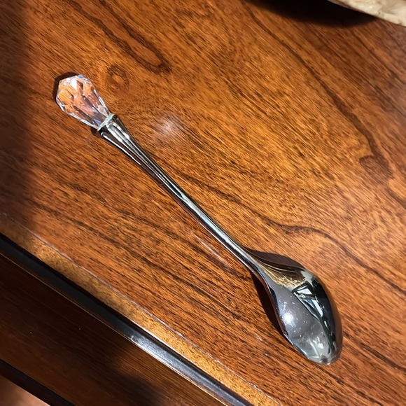 🎉NWOT Bowring Crystal topped spoon. - Picture 5 of 10